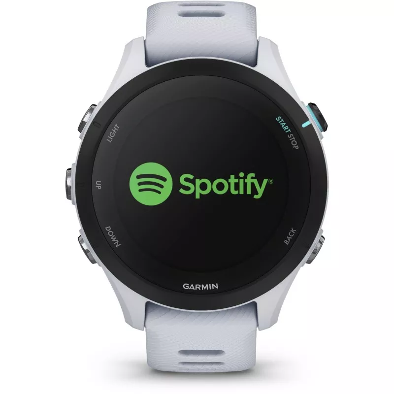 Garmin Forerunner 255S Music bialy/czarny