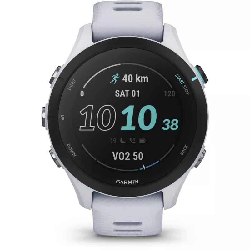 Garmin Forerunner 255S Music bialy/czarny