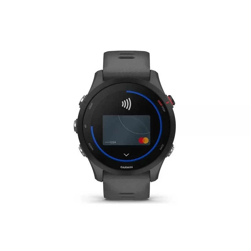 Garmin Forerunner 255 ciemnoszary/czarny