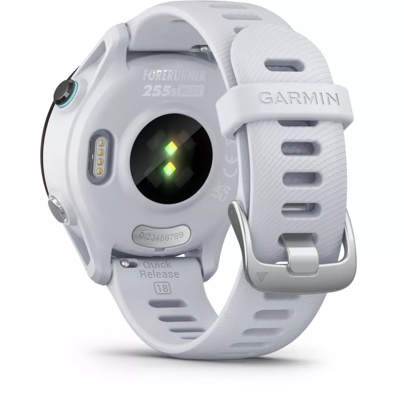 Garmin Forerunner 255S Music bialy/czarny