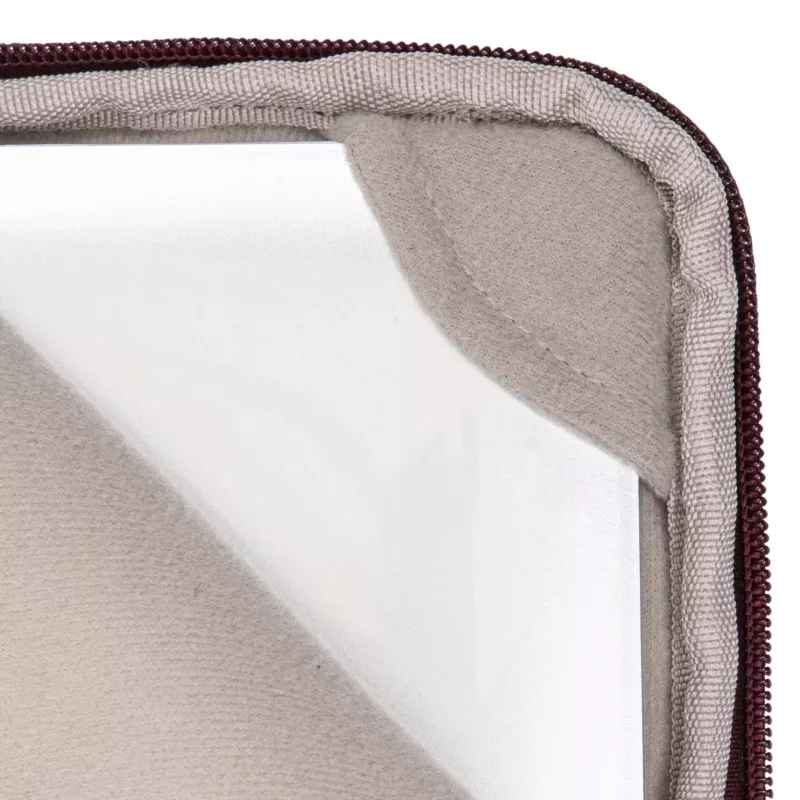 Rivacase 7913 Laptop Sleeve 13.3  with handles burgundy red
