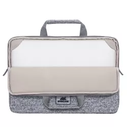 Rivacase 7913 Laptop Sleeve 13.3  with Handles light grey