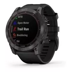 Garmin fenix 7X Sapphire Solar Black DLC-Titan