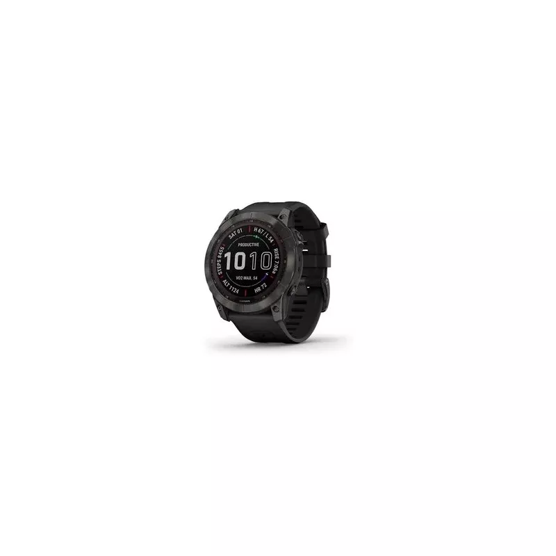 Garmin fenix 7X Sapphire Solar Black DLC-Titan
