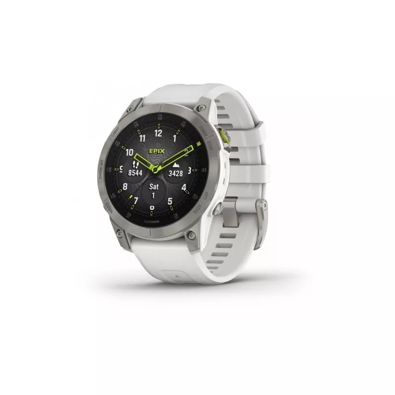 Garmin EPIX (Gen 2) snow white/titanium Titan