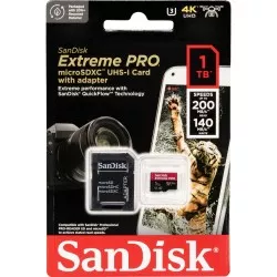 SanDisk microSDXC            1TB Extreme Pro A2 C10 V30 UHS-I U3
