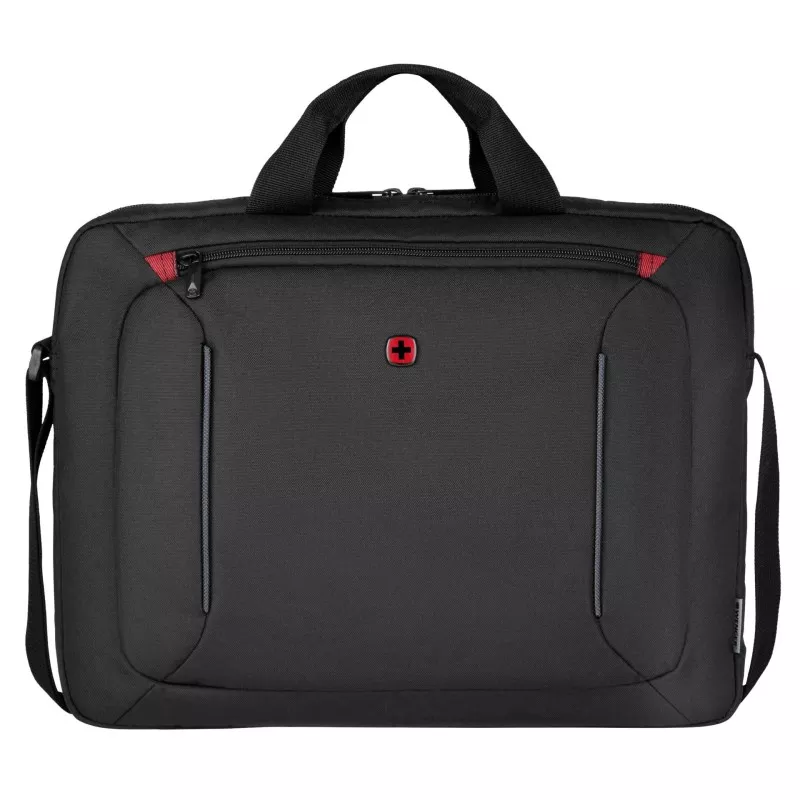 Wenger BQ 16  Laptop Slimcase Toploader torba na laptop czarny