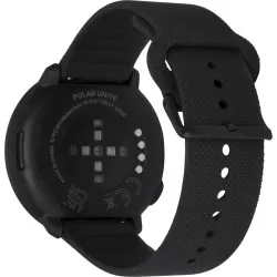 Polar Unite Black S-L Silicone Wristband with Pin Buckle