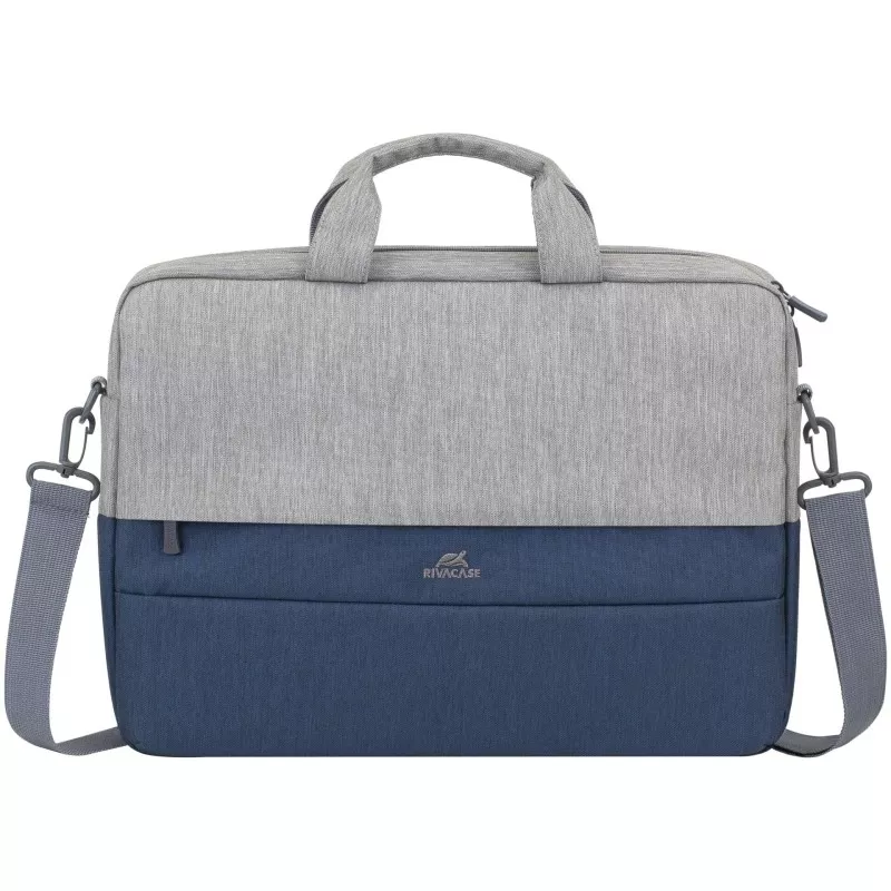 Rivacase 7532 Laptop Bag 15.6  grey/dark blue