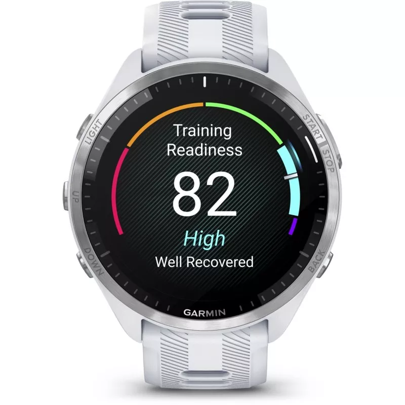 Garmin Forerunner 965 Whitestone/Powder Gray