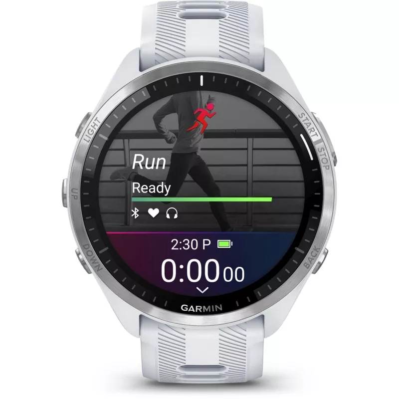 Garmin Forerunner 965 Whitestone/Powder Gray