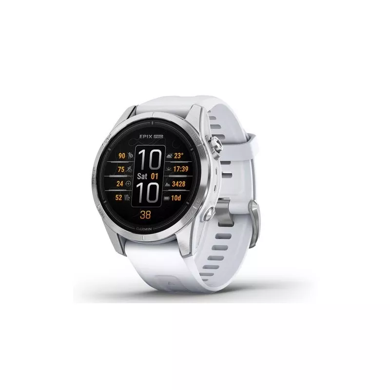 Garmin Epix Pro (Gen 2) (42mm) whitestone/silver