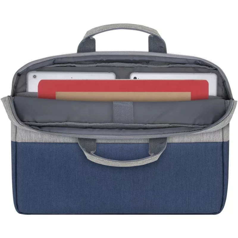 Rivacase 7532 Laptop Bag 15.6  grey/dark blue