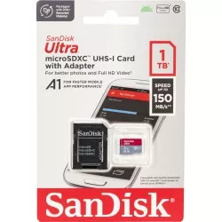 SanDisk Ultra microSDXC A1   1TB 150MB/s Adapt.SDSQUAC-1T00-GN6MA