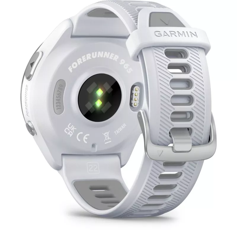 Garmin Forerunner 965 Whitestone/Powder Gray