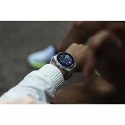 Garmin Forerunner 965 Whitestone/Powder Gray