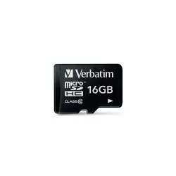 Verbatim microSDHC          16GB Class 10 UHS-I