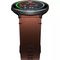 Polar Ignite 3 Titanium Leather- and Silicone Band