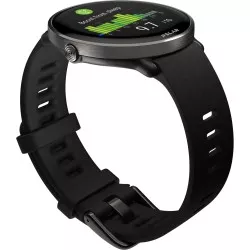 Polar Ignite 3 Titanium Silicone Band black