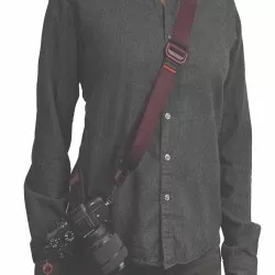 Pasek na szyję lub ramię SLIDE LITE Eclipse v3 - fioletowy