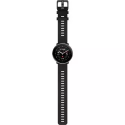 Polar Ignite 3 Titanium Silicone Band black