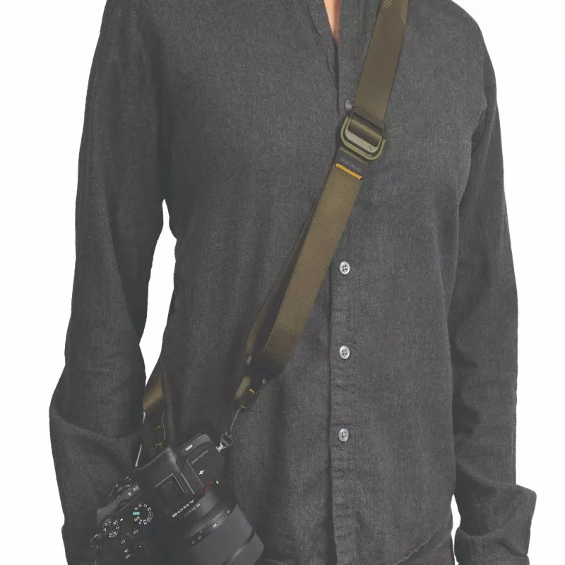 Pasek na szyję lub ramię SLIDE LITE Kelp v3 - oliwkowy