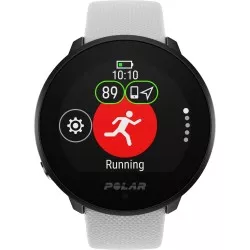 Polar Unite White S-L Silicone Wristband with Pin Buckle