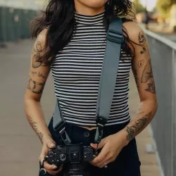 Peak Design Pasek na szyję SLIDE Ocean v3 - niebieski