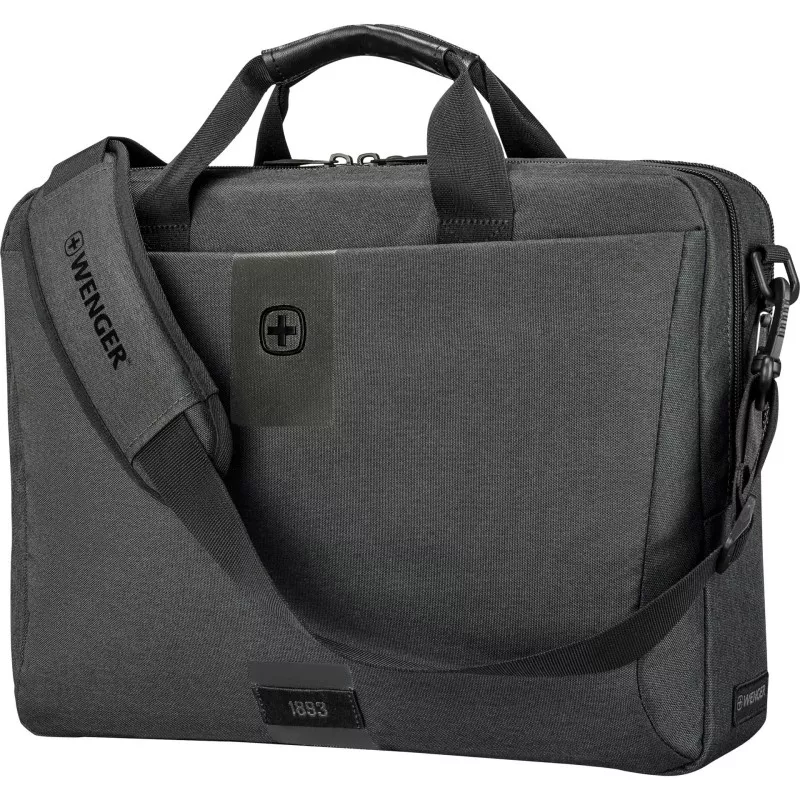 Wenger MX ECO Brief 16 Laptop Bag Grey