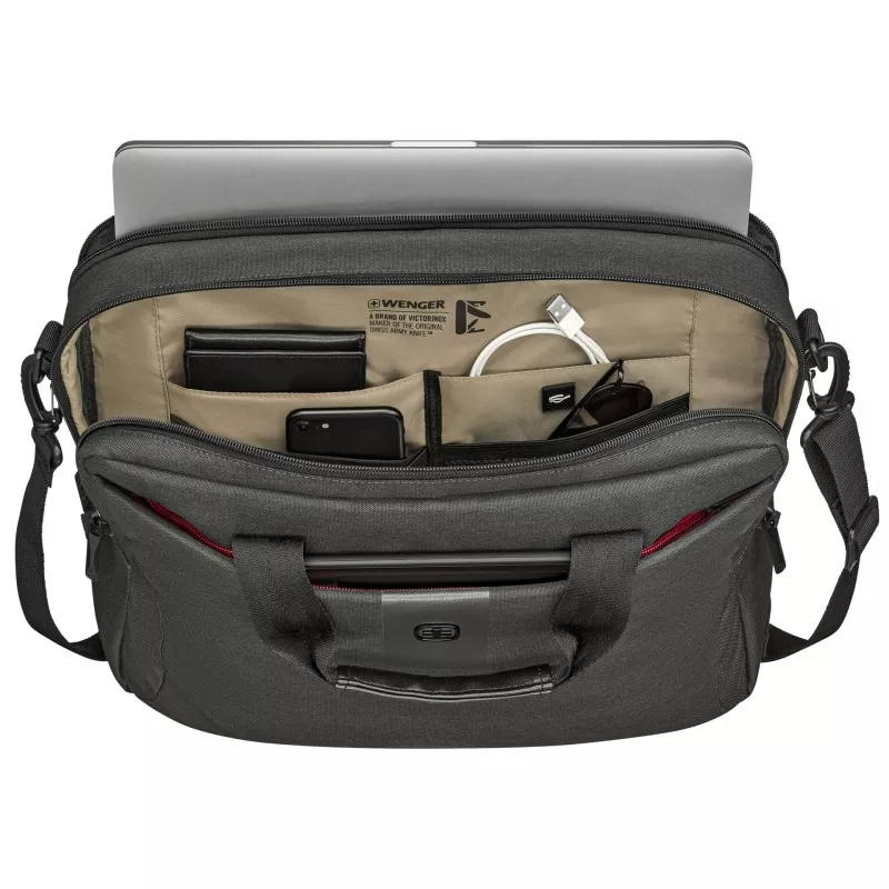 Wenger MX ECO Brief 16 Laptop Bag Grey