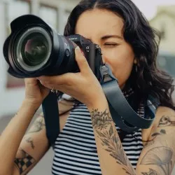 Pasek na szyję lub ramię SLIDE LITE Ocean v3 - niebieski