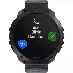 Polar Grit X2 Pro HR S-L Black