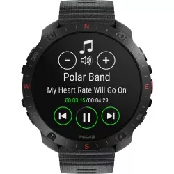 Polar Grit X2 Pro HR S-L Black