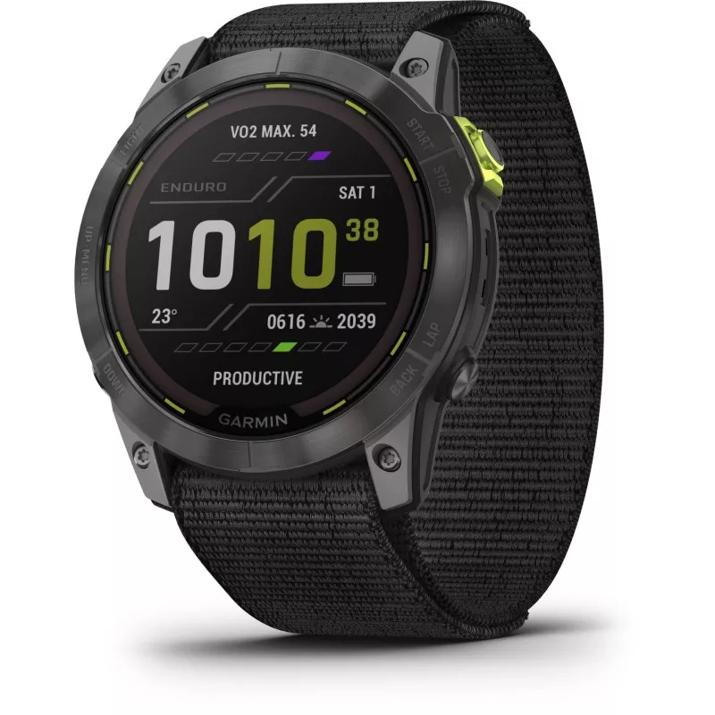 Garmin Enduro 2 Sapphire Solar DLC Titan black/slate grey