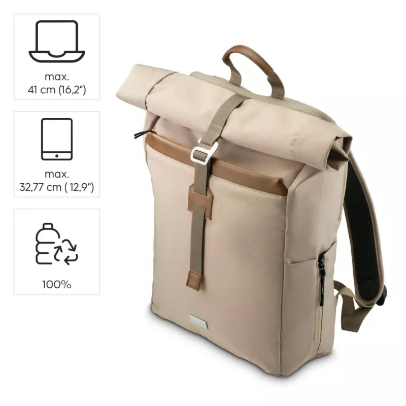 Hama Laptop Rucksack Silvan 16,2  beige