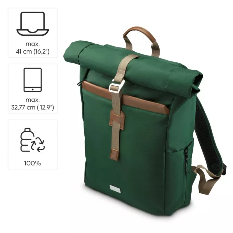 Hama Laptop Rucksack Silvan 16,2  grün
