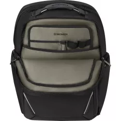 Wenger Meteor 17  Laptop Rucksack mit Tablet-Fach Black