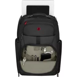 Wenger Meteor 17  Laptop Rucksack mit Tablet-Fach Black