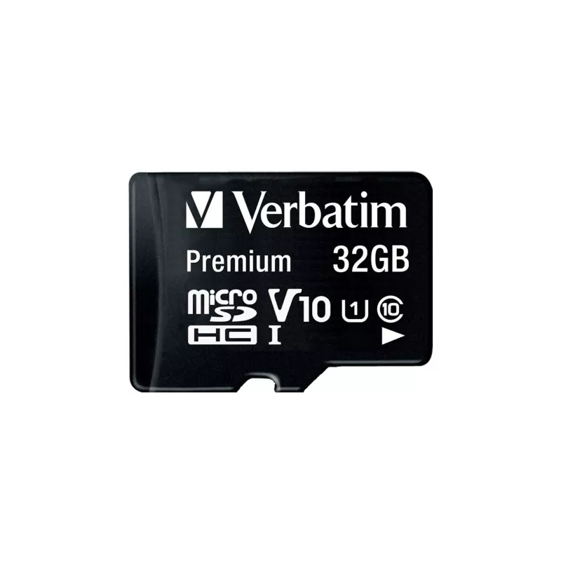 Verbatim microSDHC          32GB Class 10 UHS-I incl Adapt. 44083
