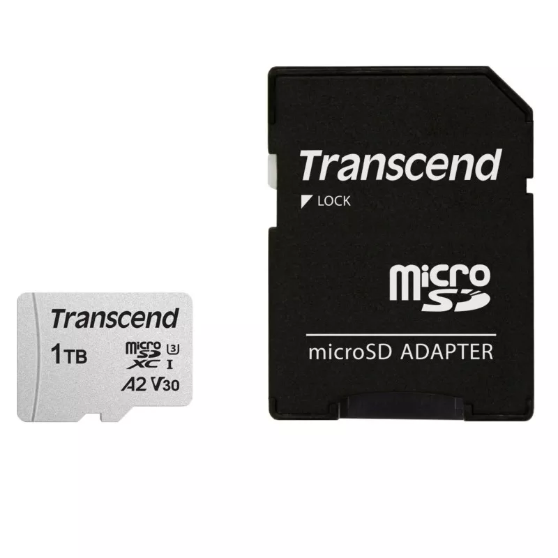 Transcend microSDXC 300S-A   1TB Class 10 UHS-I U3 V30 A2