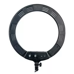 Lampa LED Ring PRO STUFF PLR 18 II ze statywem – wersja Czarna