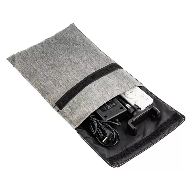 Lampa LED Ring PRO STUFF PLR 18 II ze statywem - wersja biała