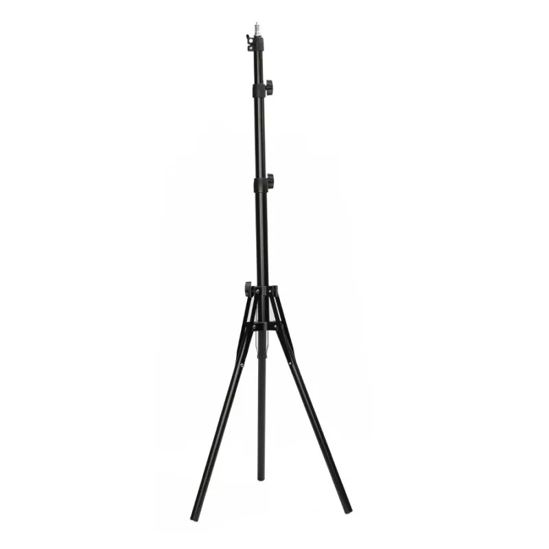 Lampa LED Ring PRO STUFF PLR 18 II ze statywem - wersja biała