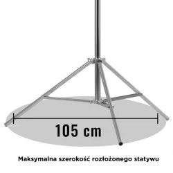 Statyw oświetleniowy stalowy ST-280 PRO STUFF