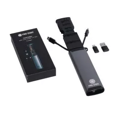 PRO STUFF CH-354, Etui I Czytnik 2w1 Na 9 Kart Pamięci Micro Sd / Uhs / Sdxc Usb-c