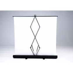 Ekran Biały Przenośny 200x200 cm PRO STUFF