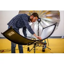 Blenda fotograficzna typu U 4w1 PRO STUFF 100x50cm