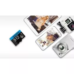 ADATA CARD MICROSDHC       512GB UHS-I CL10 100/20 MB/s W/1 Adap.