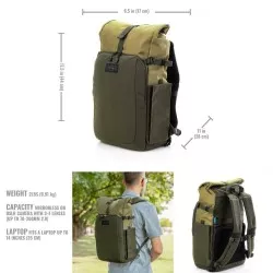 Tenba Fulton v2 14L Tan/Olive