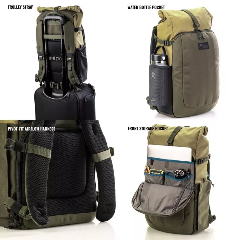 Tenba Fulton v2 16L Tan/Olive